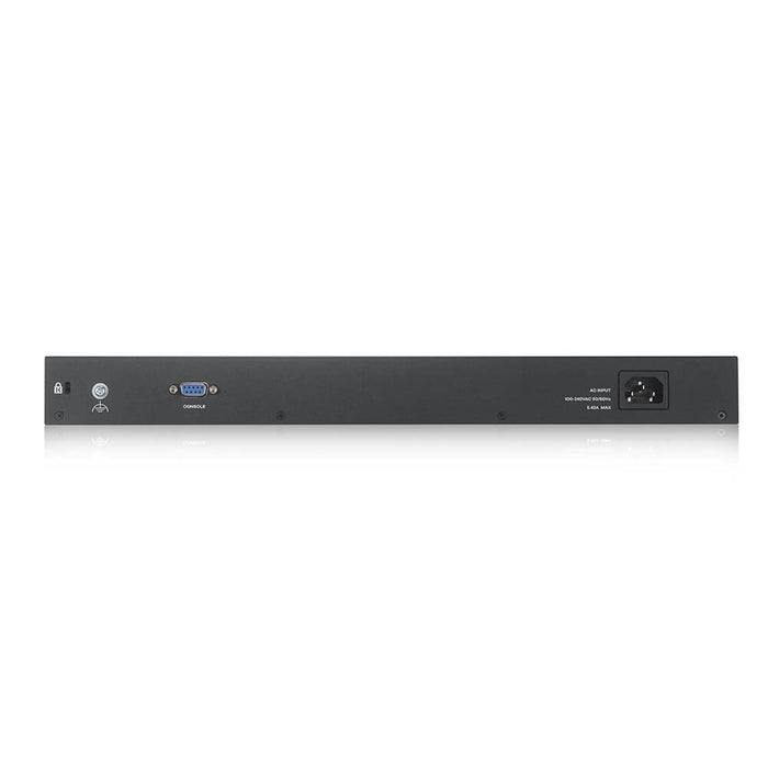 ZyXEL GS2220-50HP, регион на ЕС, 48-портов GbE L2 PoE превключвател с GbE Uplink (1 година лиценз за NCC Pro пакет в пакет)