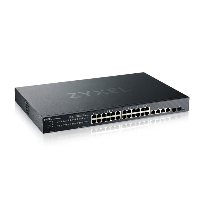 Zyxel XMG1930-30 Managed L3 2.5G Ethernet (100/1000/2500) черен