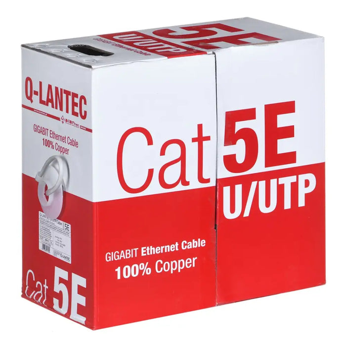 A-LAN KIU5PVC305NC мрежов кабел 305 m Cat5e U/UTP (UTP) Сив