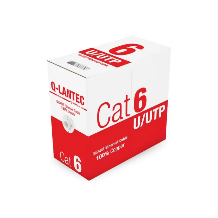 A-LAN KIU6PVC305Q мрежов кабел 305 m Cat6 U/UTP (UTP) Сив