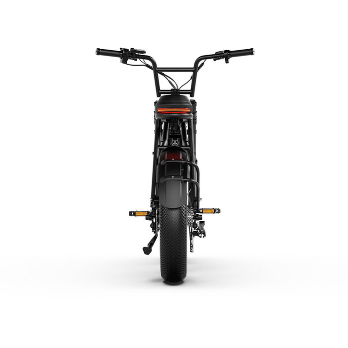 Електрически велосипед A-SPADZ CAVET AIR FAT 20" BLACK 250 W, ДО 25 КМ/Ч, ПРОБЕГ ДО 100 КМ, 20.00 "