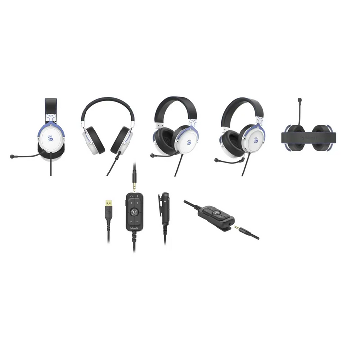 A4tech Bloody M590i Sports Navy Геймърски жични слушалки