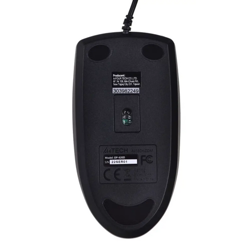 A4Tech OP-620D мишка Ambidextrous USB Type-A Optical 800 DPI