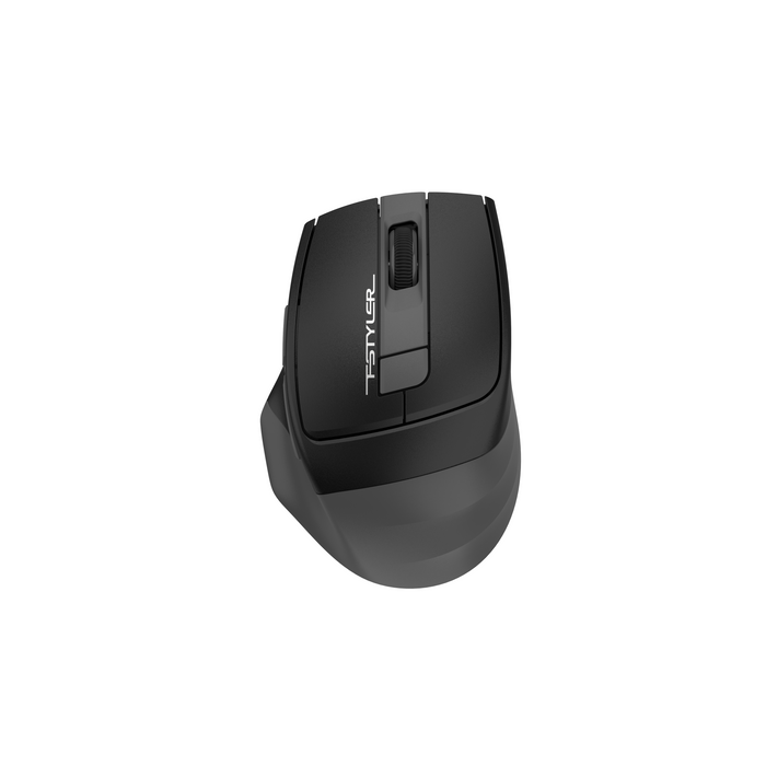 Безжична безшумна мишка A4tech FG35CS Plus White Fstyler, 2.4Ghz ,сива, USB-C