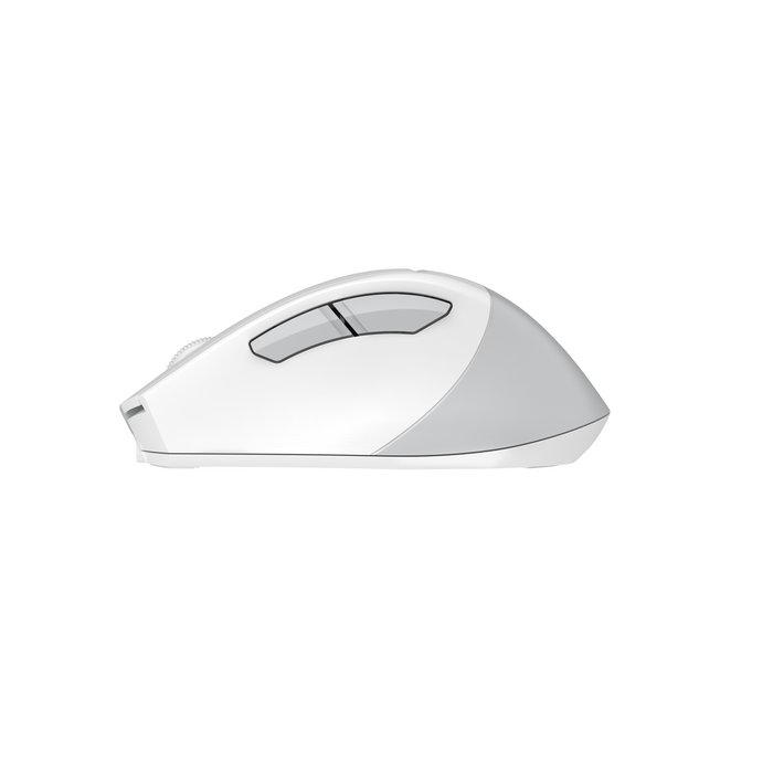 Безжична безшумна мишка A4tech FG35CS Plus White Fstyler, 2.4Ghz ,бяла, USB-C