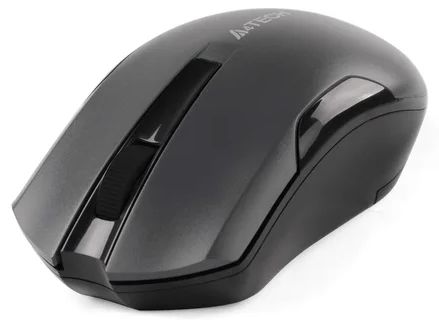 Мишка A4Tech - V-Track G3-200NS, оптична, безжична, черна