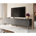ABETO RTV шкаф върху черна стоманена рамка 200x42x60
