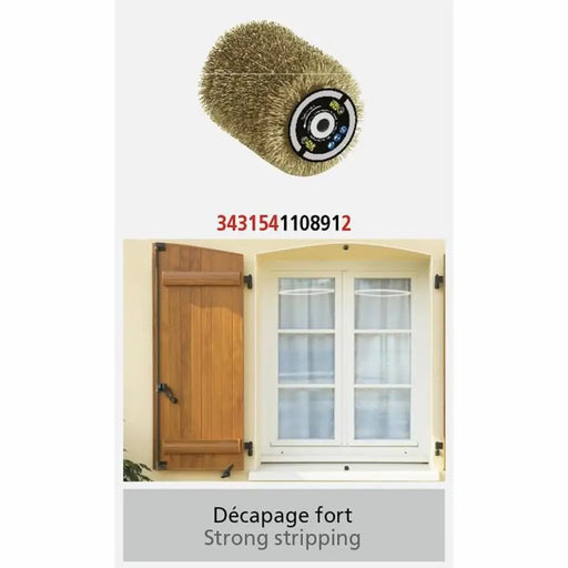 Абразивна Четка Fartools Месинг Ø 80 mm