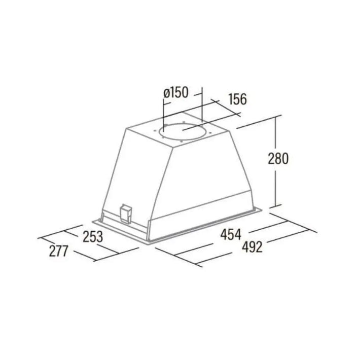 Абсорбатор CATA GL 45 X/C