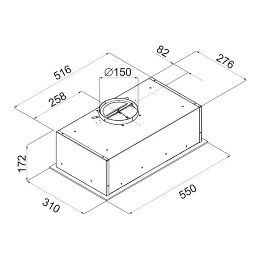 Абсорбатор CIARKO S-Box 55 Черен