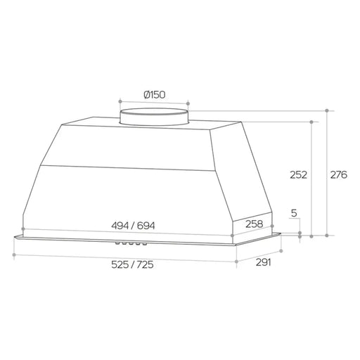 Абсорбатор TAURUS GF 52 IXAL