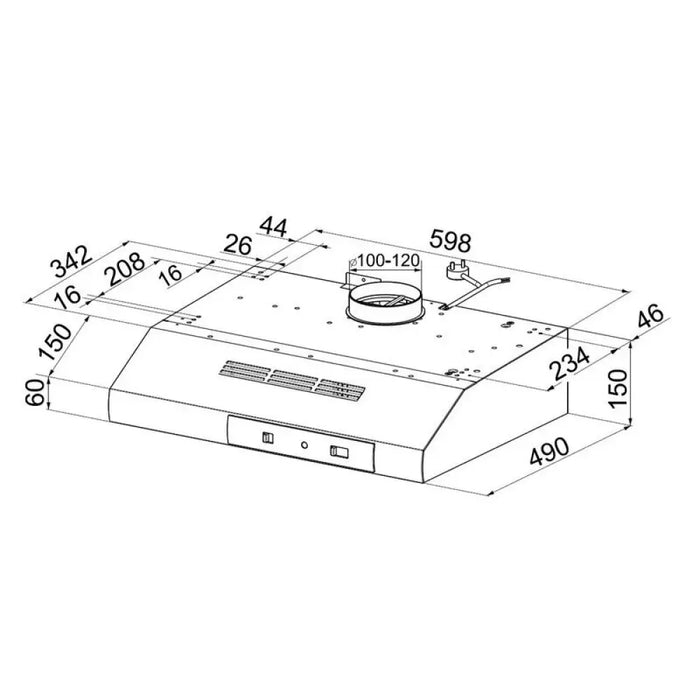 Абсорбатор DeLonghi DCH 6 W EC