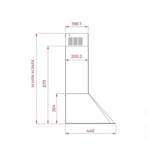 Абсорбатор TEKA DOS 60.2 антрацит / месинг