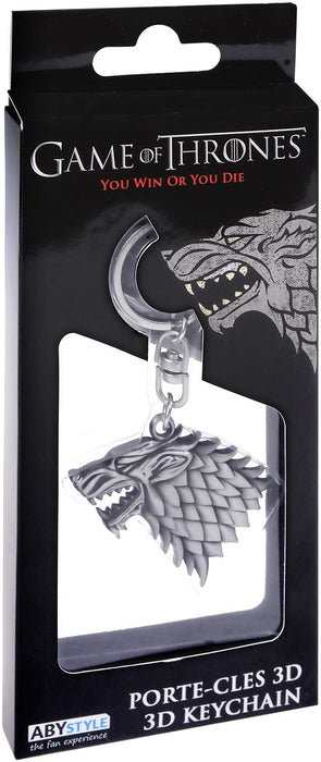 3D ключодържател ABYstyle Television: Game of Thrones - House Stark