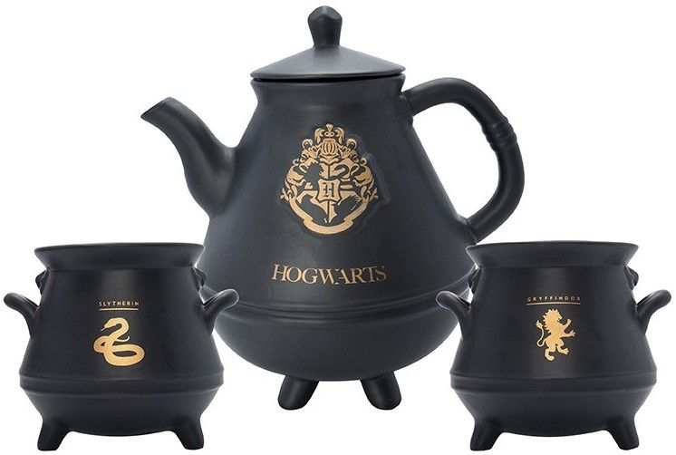 Комплект чайник с чаши ABYstyle Movies: Harry Potter - Hogwarts