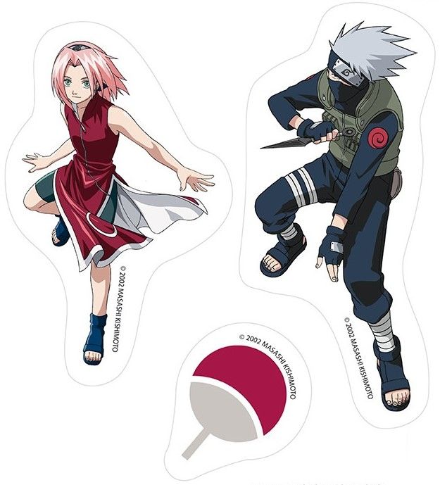 Стикери ABYstyle Animation: Naruto - Team 7