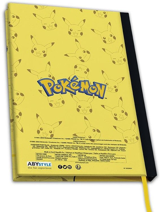 Тефтер ABYstyle Games: Pokemon - Pikachu, формат A5