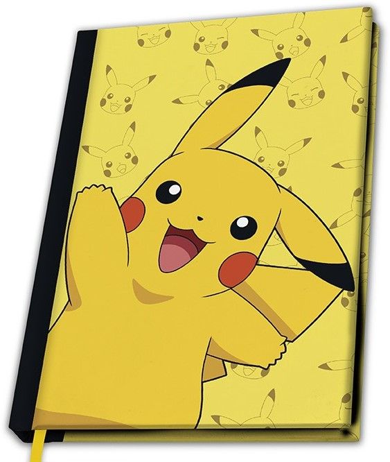 Тефтер ABYstyle Games: Pokemon - Pikachu, формат A5