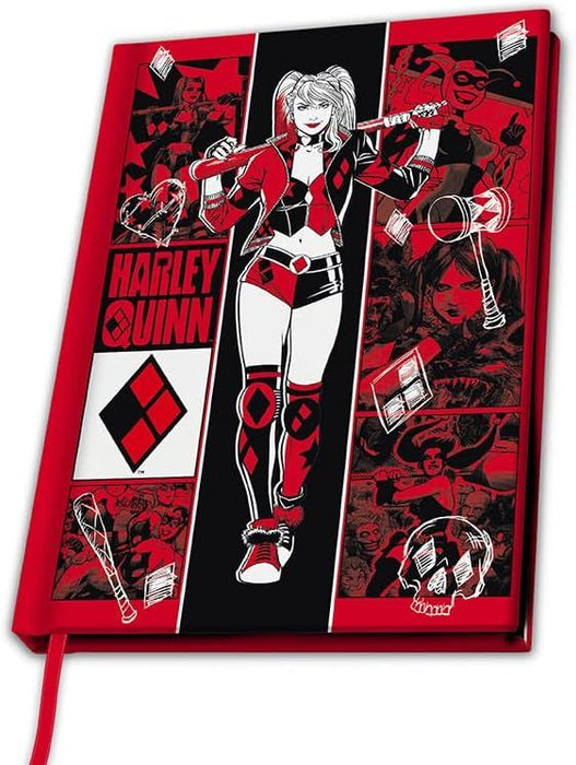 Тефтер ABYstyle DC Comics: Harley Quinn - Harlequin Diamonds, A5