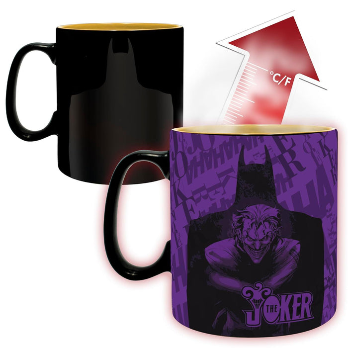 Чаша с термо ефект ABYstyle DC Comics: Batman - Batman Matte, 460 ml