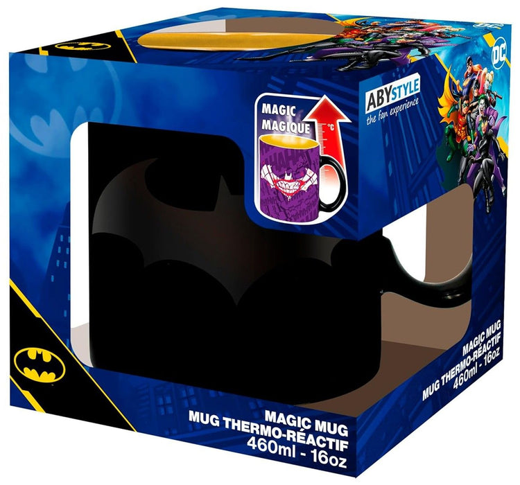 Чаша с термо ефект ABYstyle DC Comics: Batman - Batman Matte, 460 ml