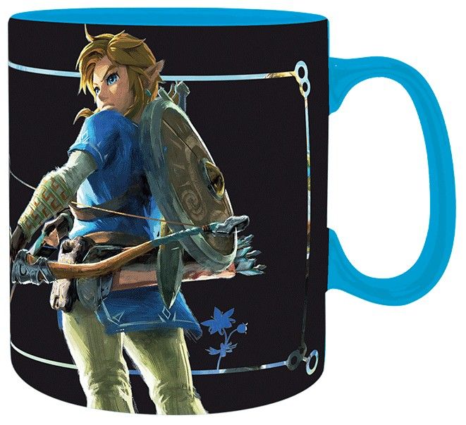 Чаша с термо ефект ABYstyle Games: The Legend of Zelda - Breath the Wild, 460 ml