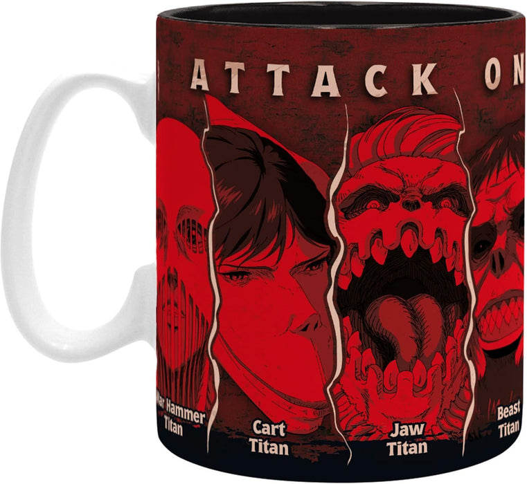 Чаша ABYstyle Animation: Attack on Titan - All Titans