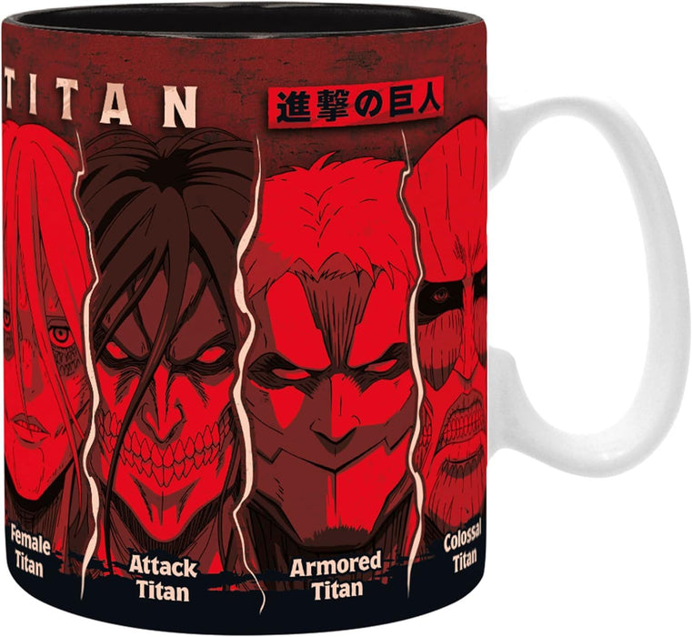 Чаша ABYstyle Animation: Attack on Titan - All Titans