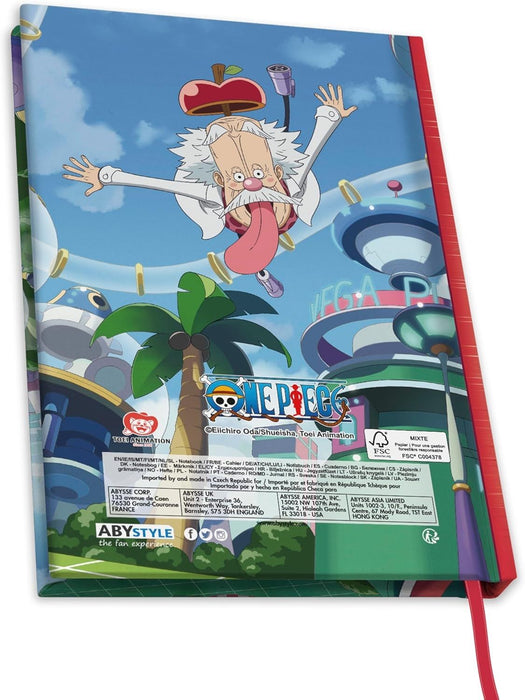 Тефтер ABYStyle Animation: One Piece - Egghead, A5