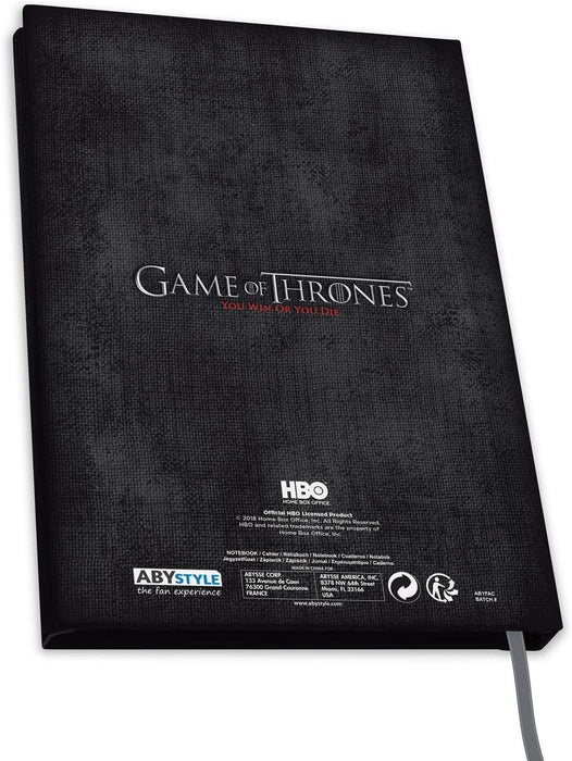 Тефтер ABYstyle Television: Game of Thrones - House of Stark, А5