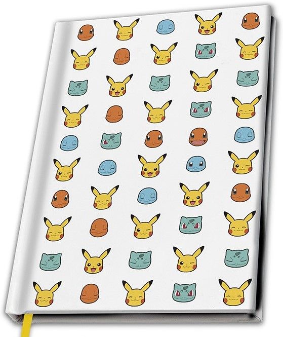 Тефтер ABYstyle Games: Pokemon - Starters, формат А5