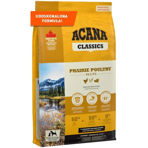 ACANA Classics Prairie Poultry - суха храна за кучета - 9,7