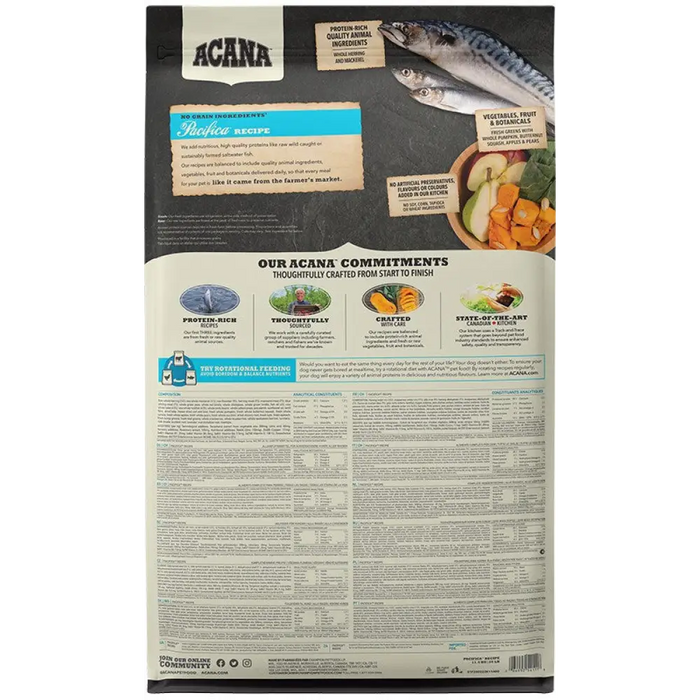 ACANA Highest Protein Pacifica - суха храна за кучета