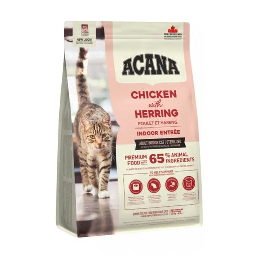 ACANA Indoor Entrée - суха храна за котки - 1,8 кг