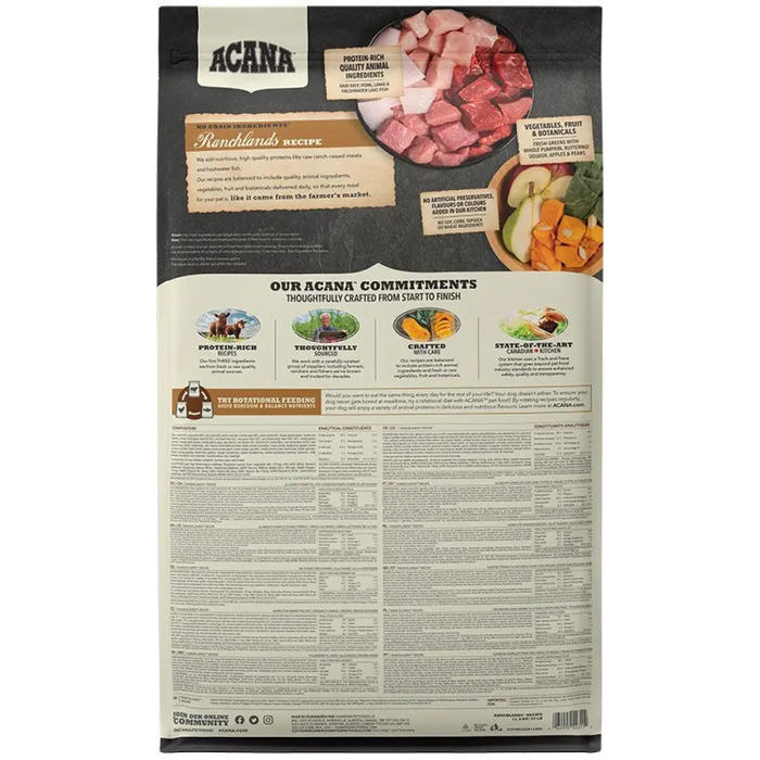 Acana Ranchlands Dog 11,4 кг