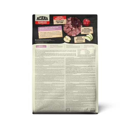 ACANA Singles Grass-Fed Lamb - суха храна за кучета - 2 кг
