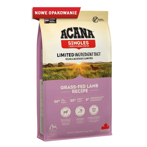 ACANA Singles Grass-Fed Lamb - суха храна за кучета - 11,4