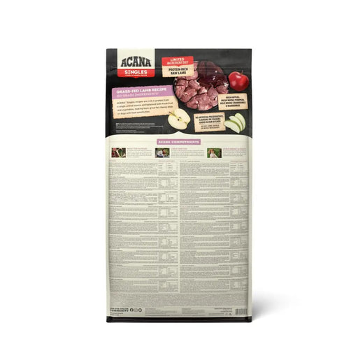 ACANA Singles Grass-Fed Lamb - суха храна за кучета - 17 кг