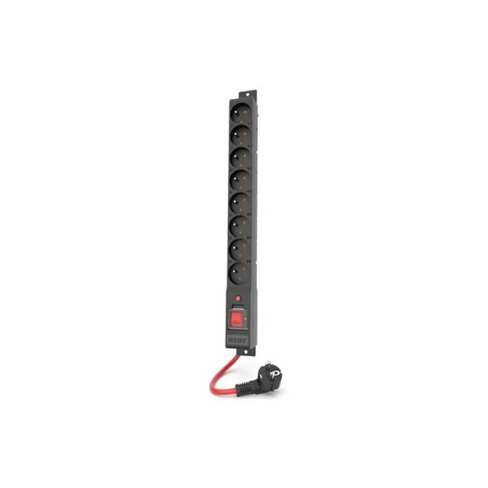 ACAR S8 Черен 8 AC изход(а) 230 V 3м