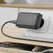 Acefast A100 65W GaN 2 USB-C + USB-A зарядно ултратънко