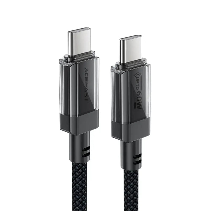 Acefast C12 USB-C / USB-C PD кабел 60W 480Mb/с найлонова