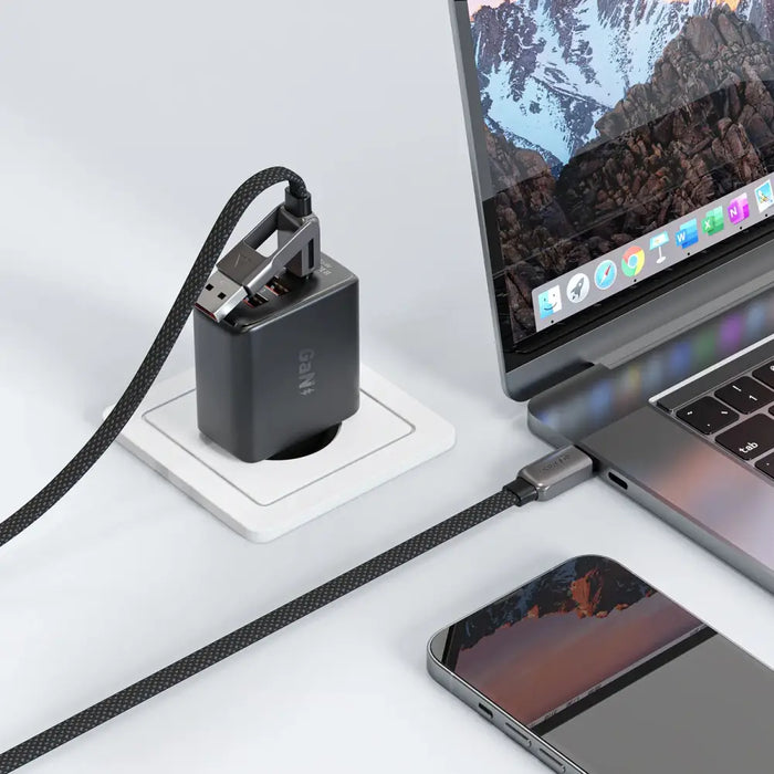 Acefast C13-04 USB-C - USB-A / USB-C кабел 480Mb/s 3A 1.2m
