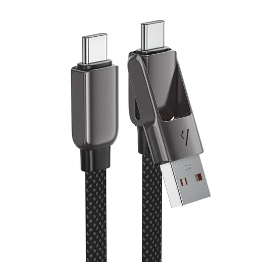 Acefast C13-04 USB-C - USB-A / USB-C кабел 480Mb/s 3A 1.2m