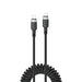 Acefast C14-03 USB-C - USB-C пружинен кабел 480Mb/s 3A 1.2m