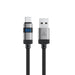Acefast C15-04 USB-A - USB-C кабел с дисплей 480Mb/s 66W