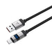 Acefast C15-04 USB-A - USB-C кабел с дисплей 480Mb/s 66W