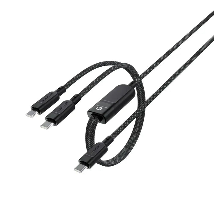 Acefast C5 USB-C - USB-C / USB-C 2in1 100W 480Mb/s кабел