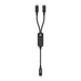 Acefast C5 USB-C - USB-C / USB-C 2in1 100W 480Mb/s кабел