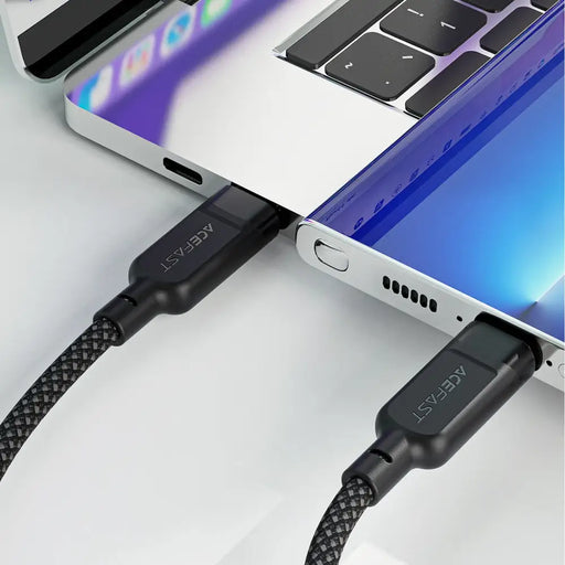 Acefast C5 USB-C - USB-C / USB-C 2in1 100W 480Mb/s кабел