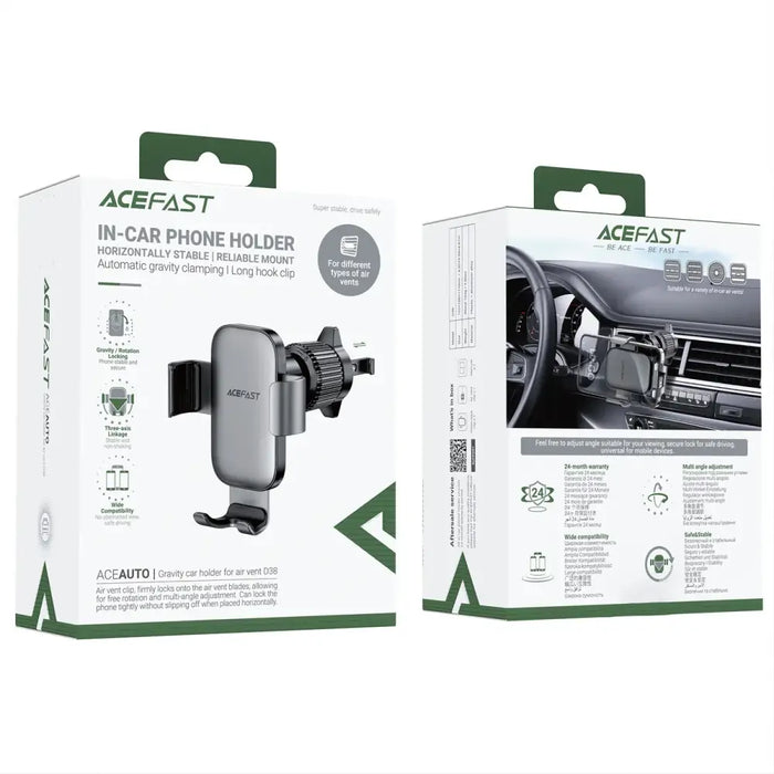 Acefast D38 гравитационна стойка за вентилационен отвор